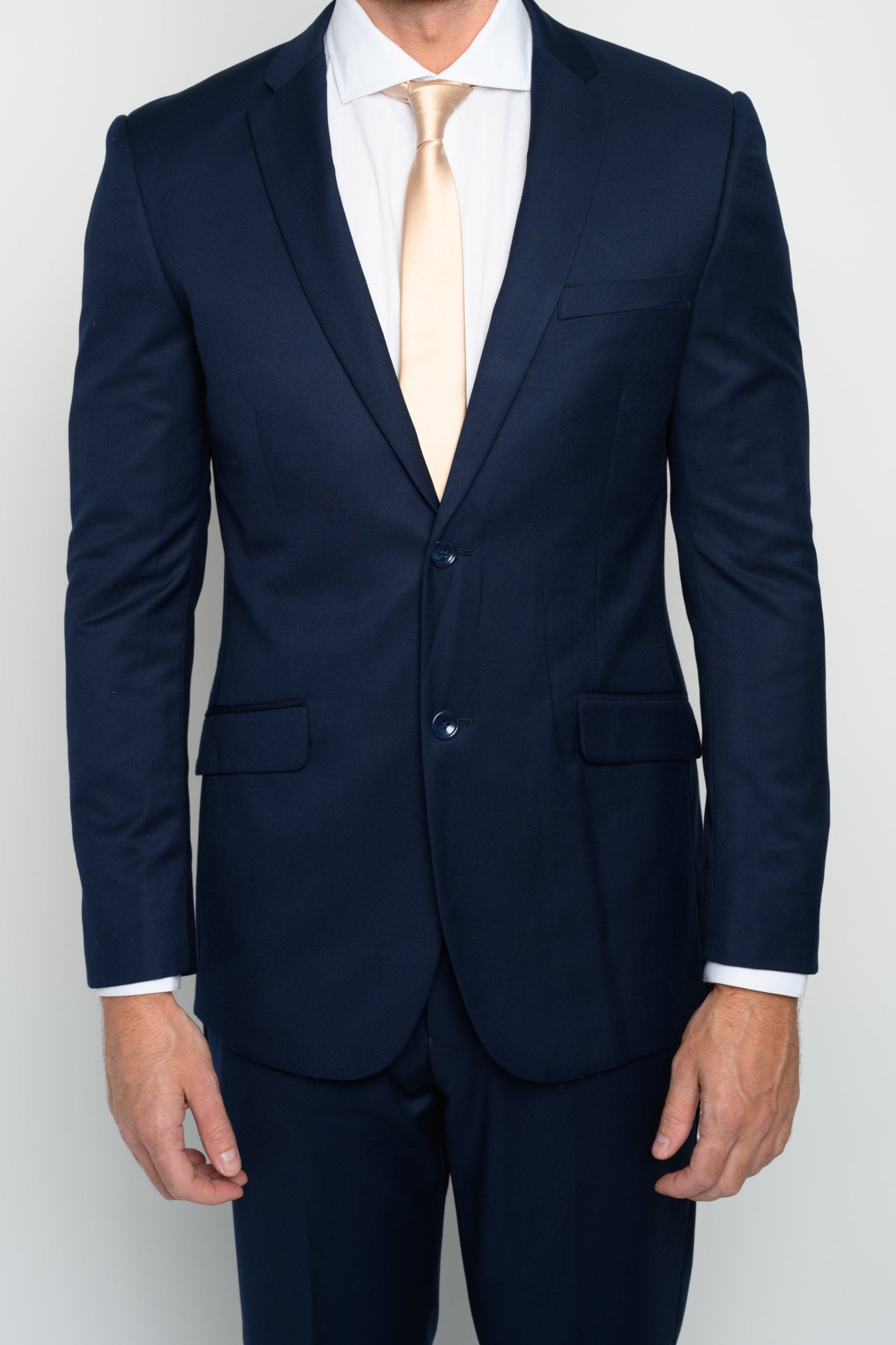 Men's Navy Slim Fit Suit