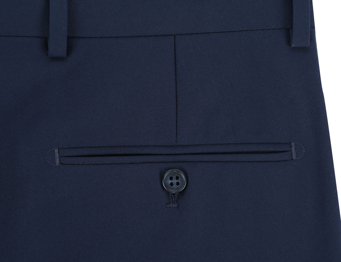 Men's Navy Slim Fit Dress Pants
