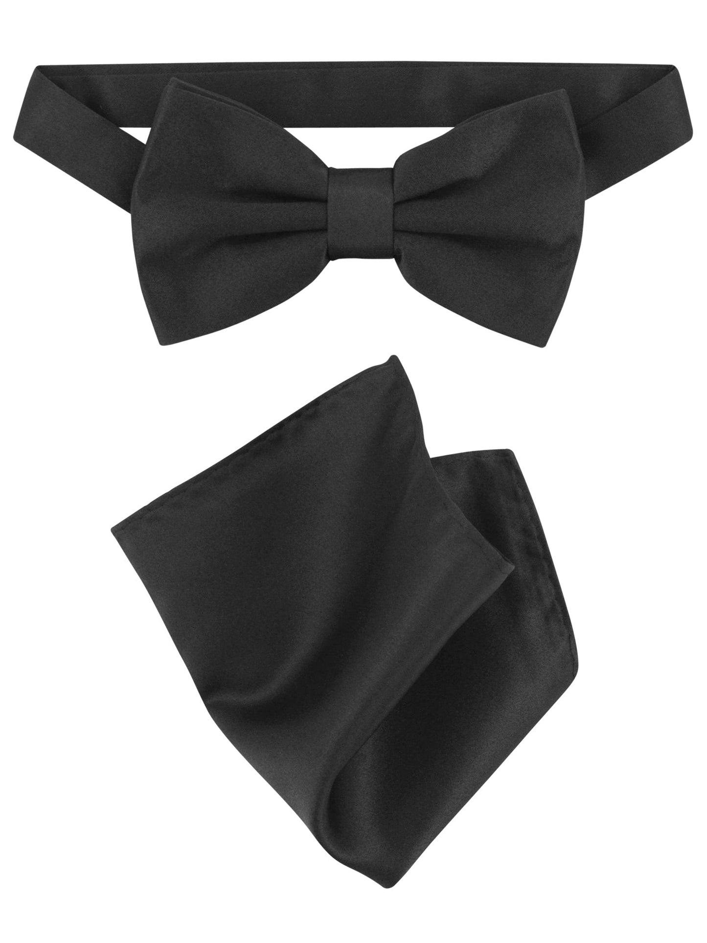 Men's Bow Tie Set 25 Solid Colors (A-Z)