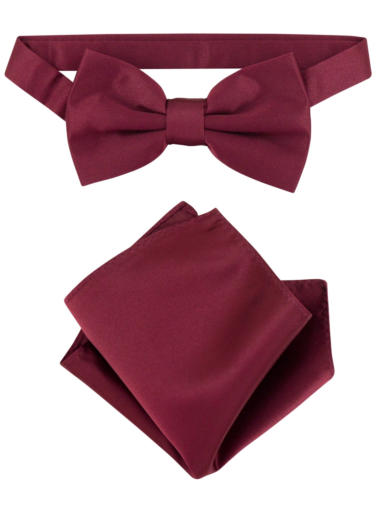 Men's Bow Tie Set 25 Solid Colors (A-Z)