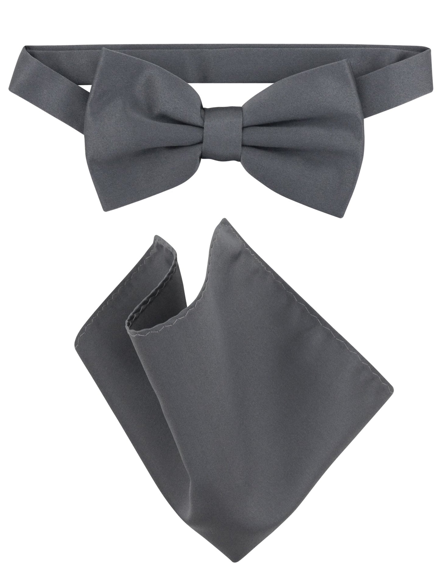 Men's Bow Tie Set 25 Solid Colors (A-Z)