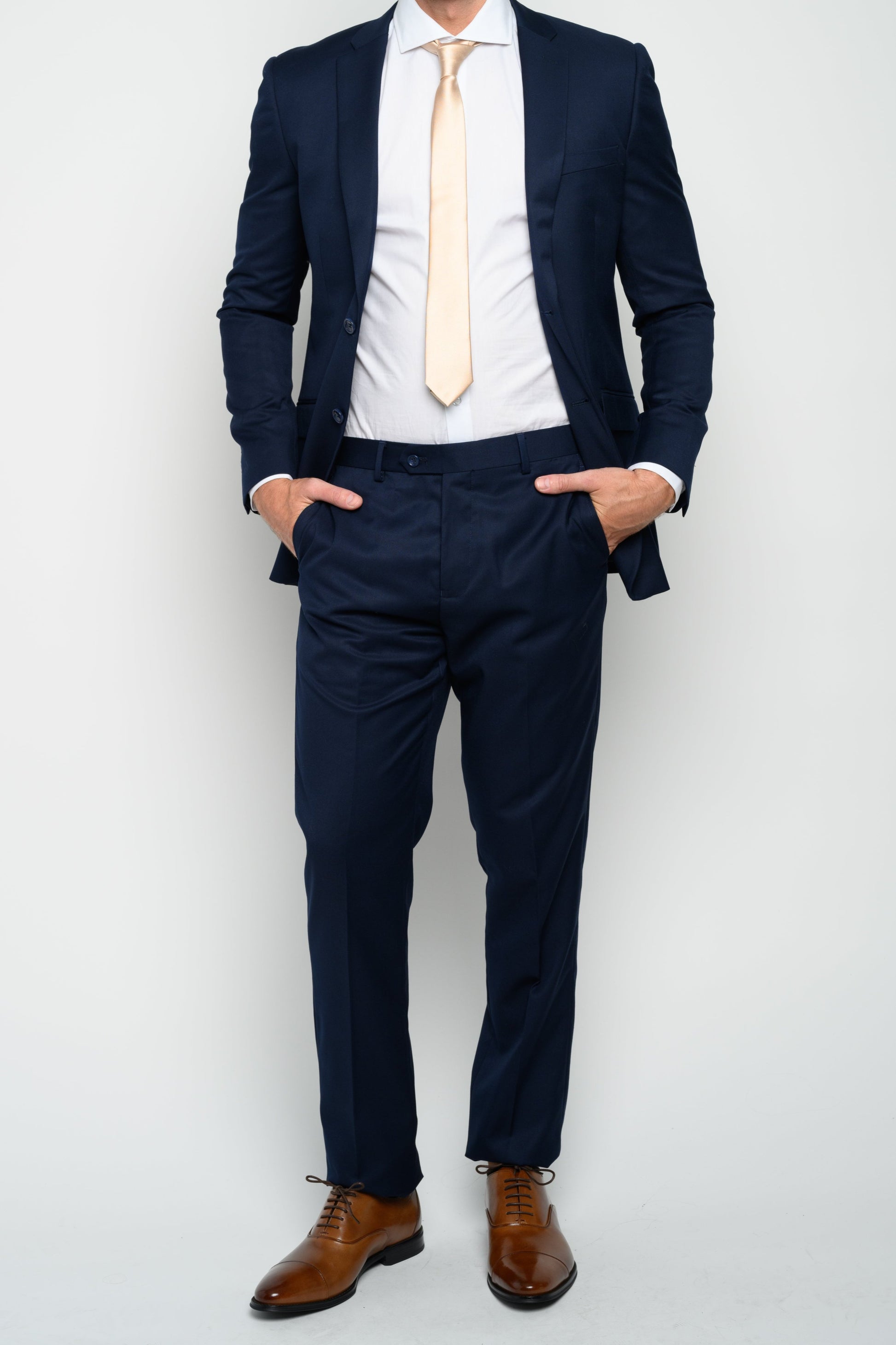 Men's Navy Slim Fit Suit 