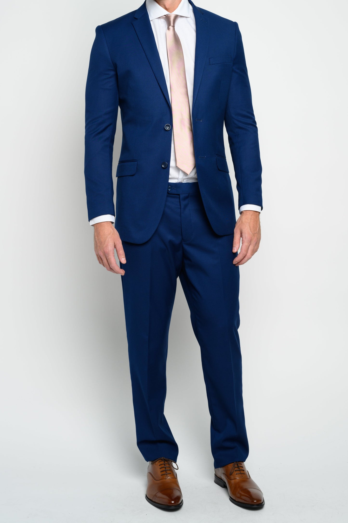  Men's Indigo Slim Fit Suit