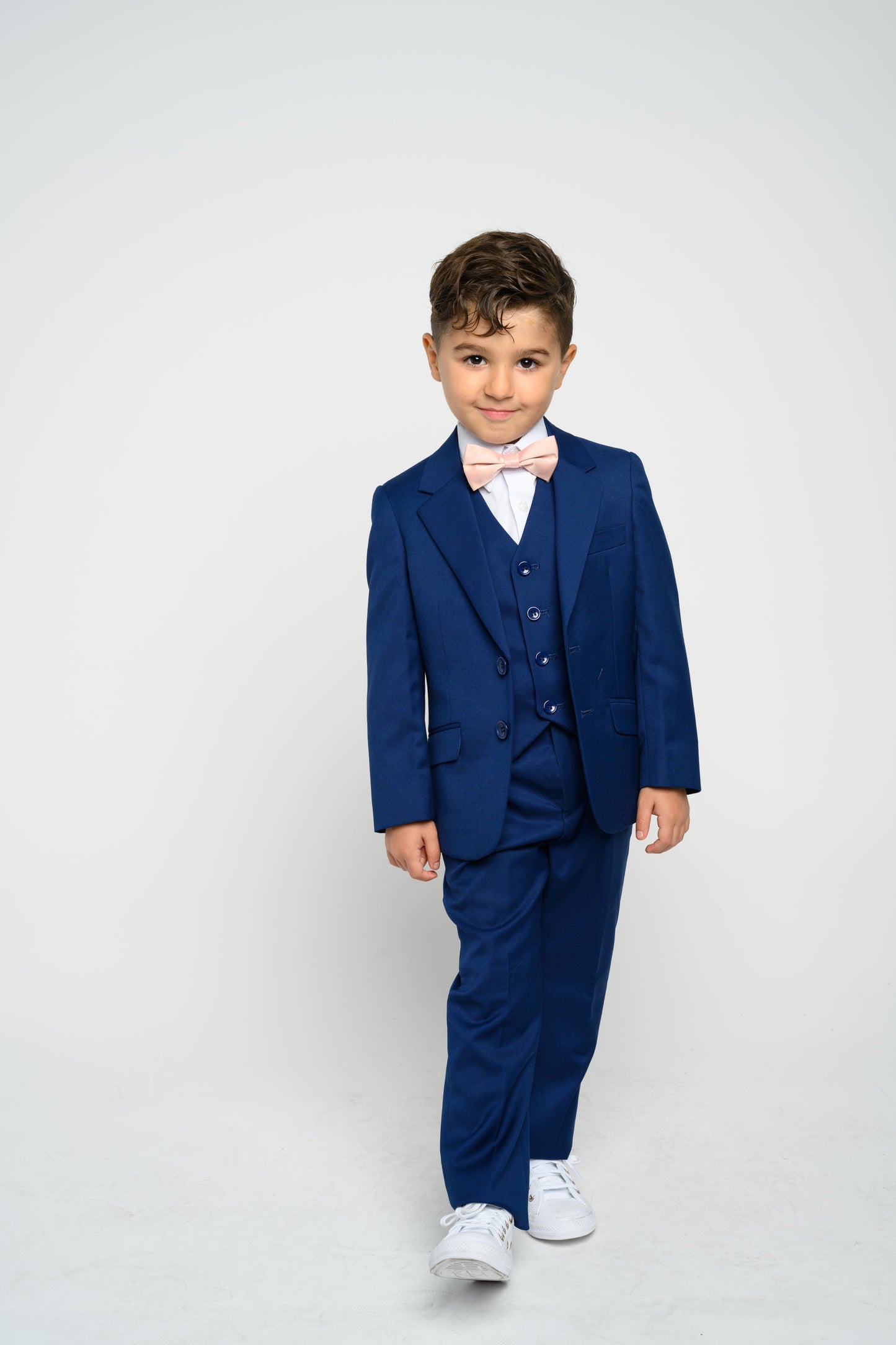 Boy's Indigo Slim Fit Suit