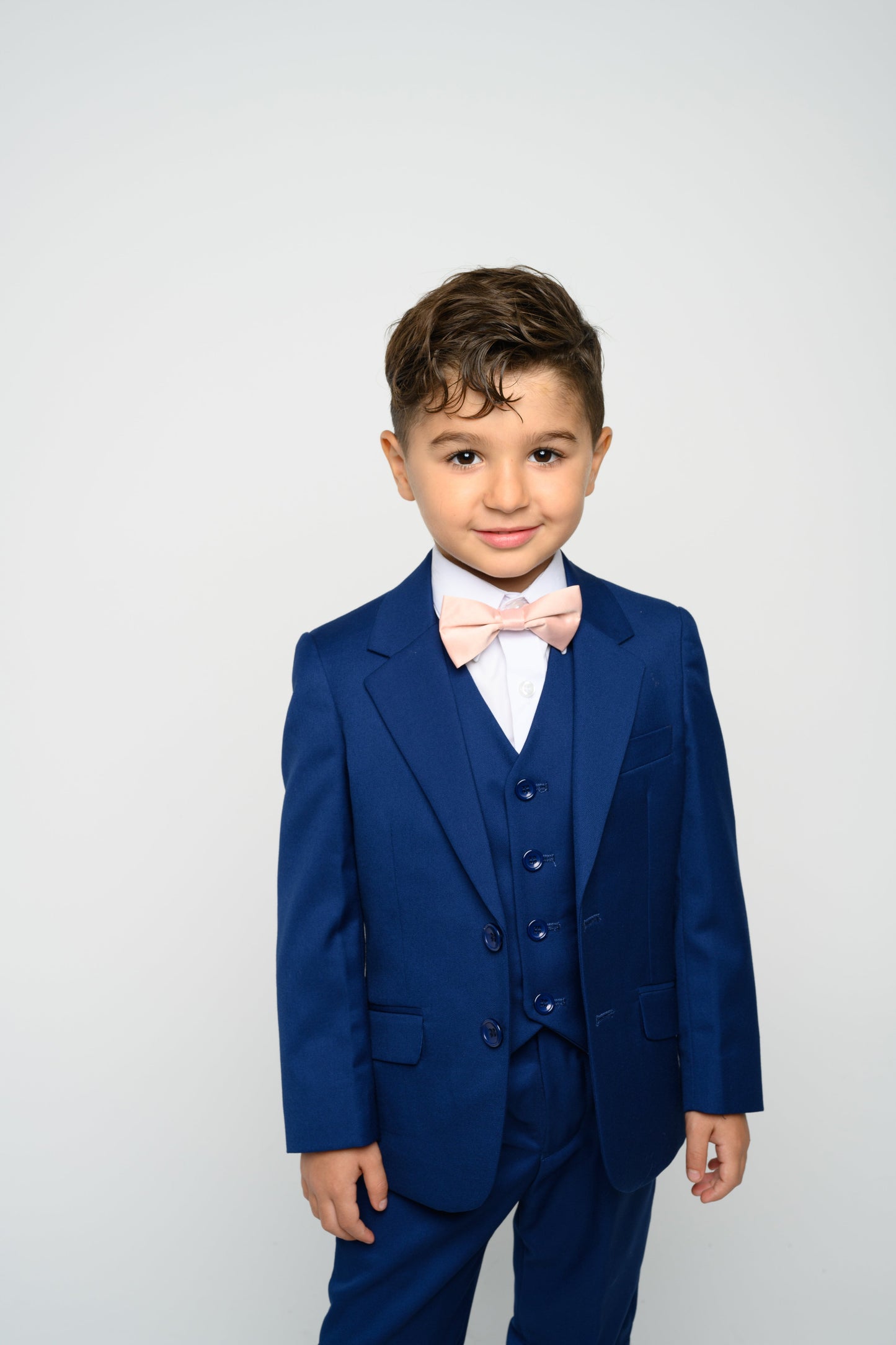 Boy's Indigo Slim Fit Suit