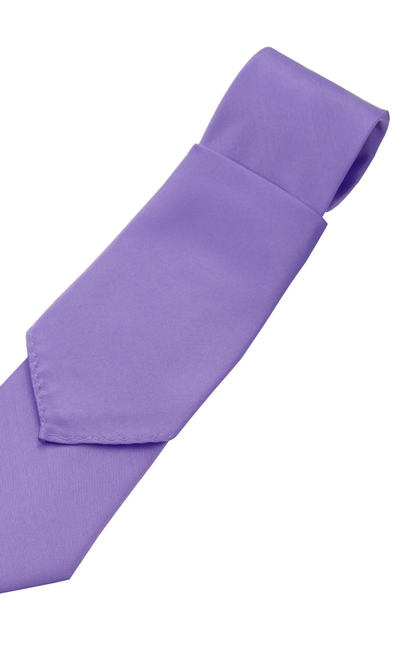 Men's Necktie Set Solid 32 Colors (A-Z)