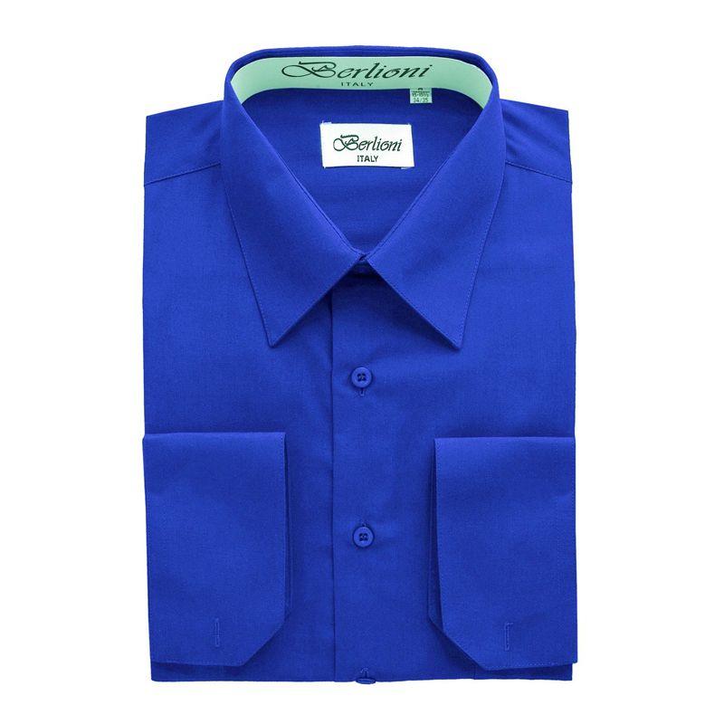 Men's Blue Dress Shirt