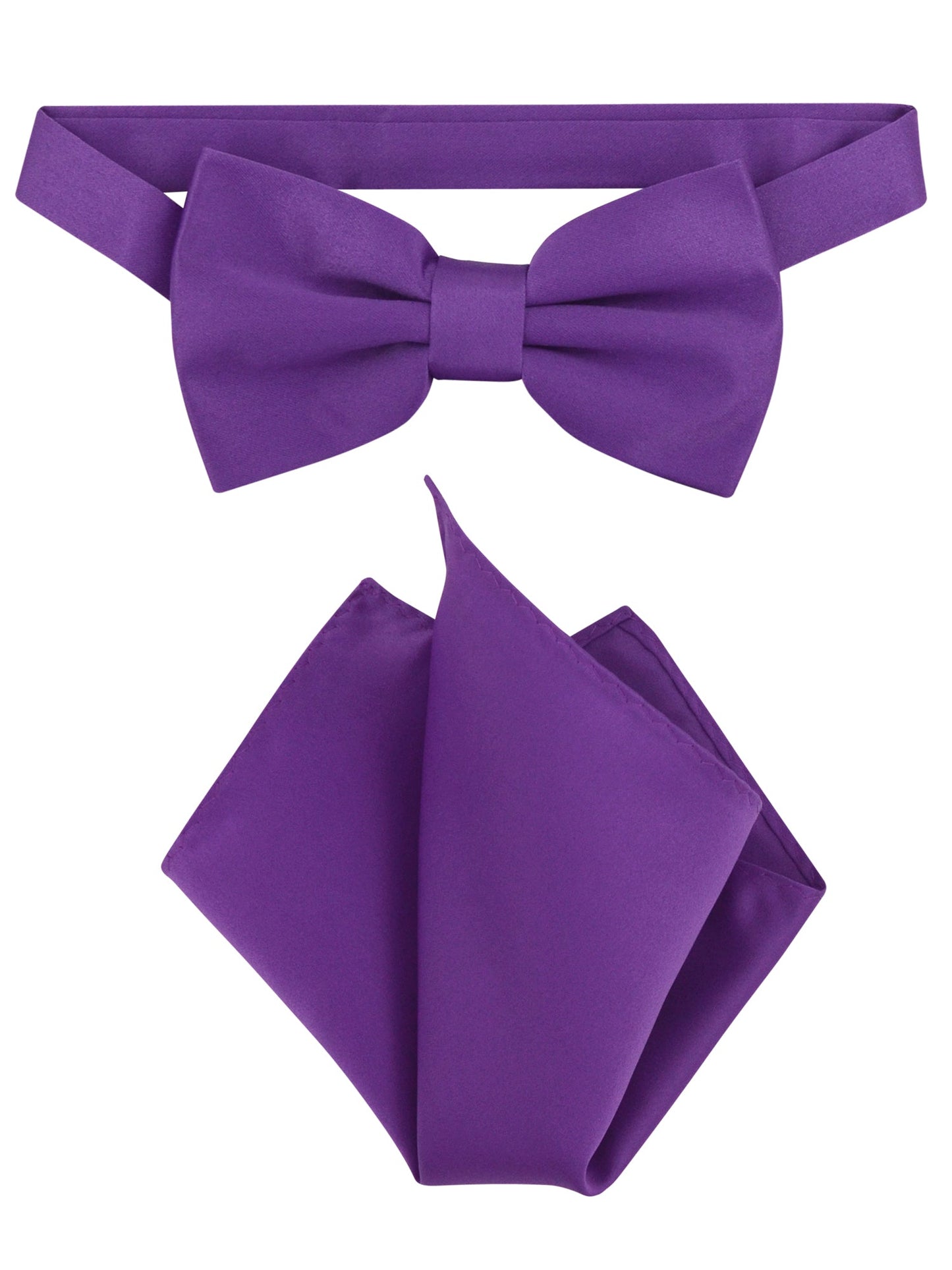 Men's Bow Tie Set 25 Solid Colors (A-Z)