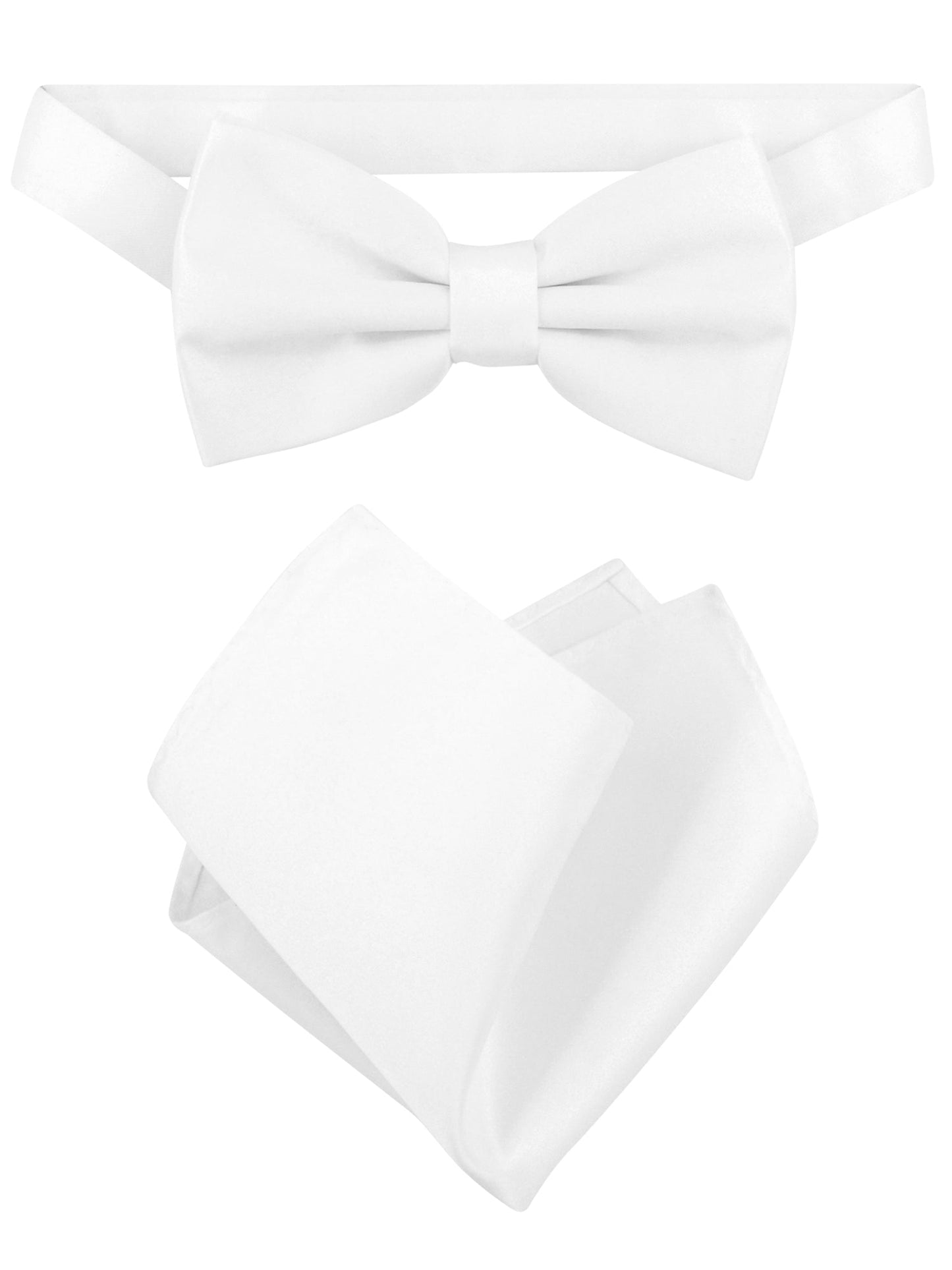 Men's Bow Tie Set 25 Solid Colors (A-Z)