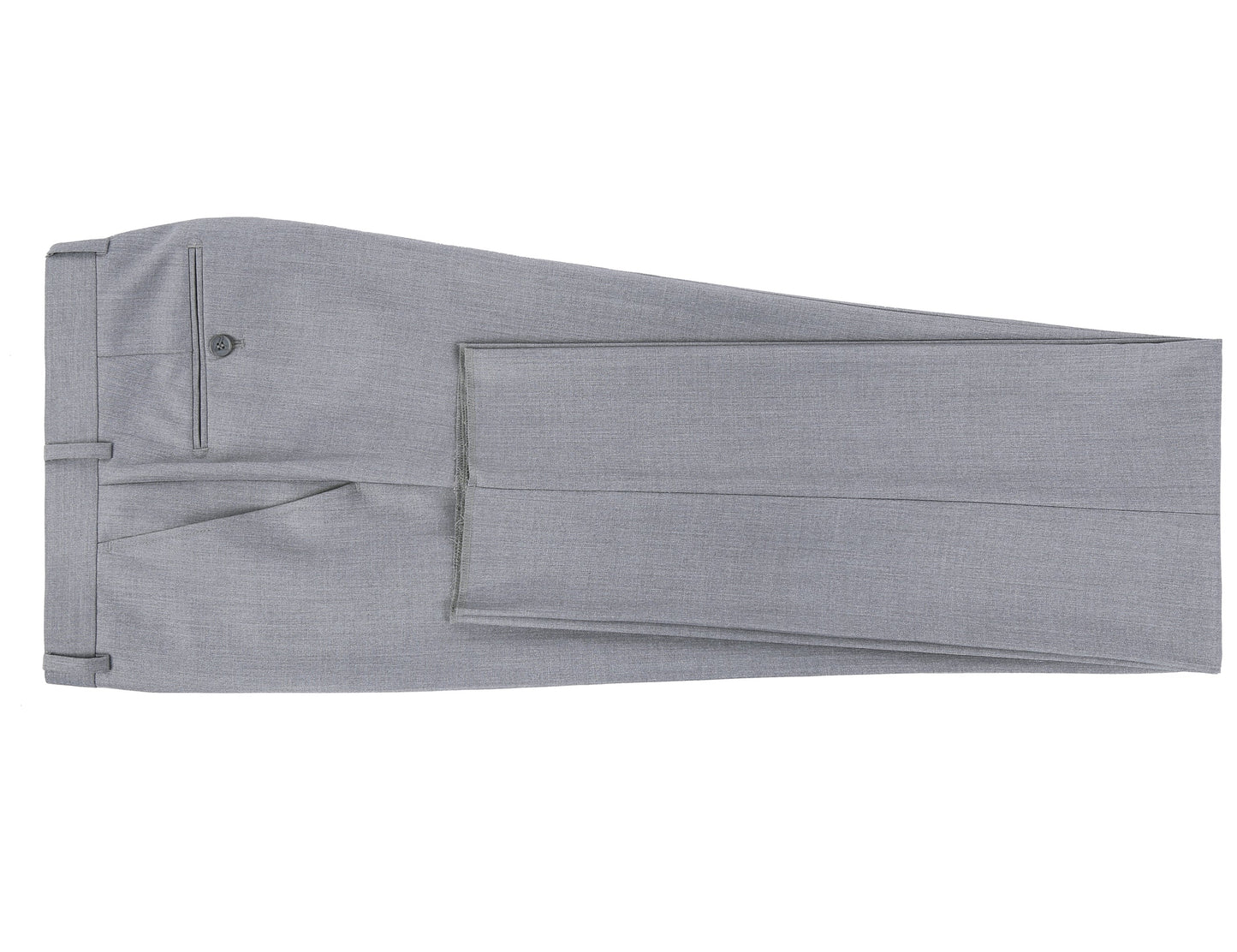 Men's Light Grey Slim Fit Dress Pants